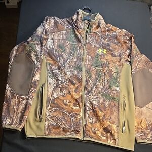Under Armour Men's Woodland Camo Performance Jacket